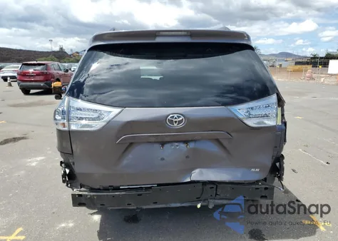 2017 Toyota Sienna Se из США, поврежденный, VIN 5TDXZ3DC8HS784298